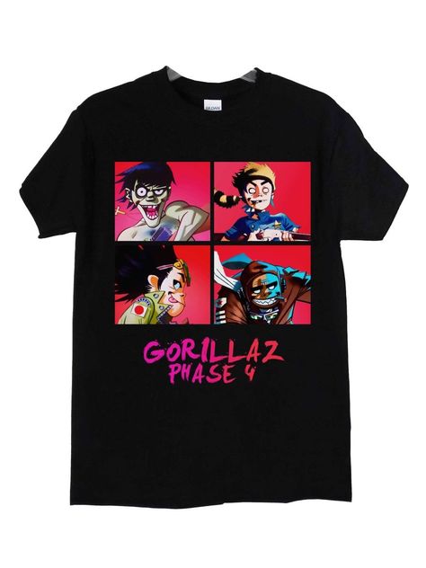 Polera Gorillaz Phase 4-2