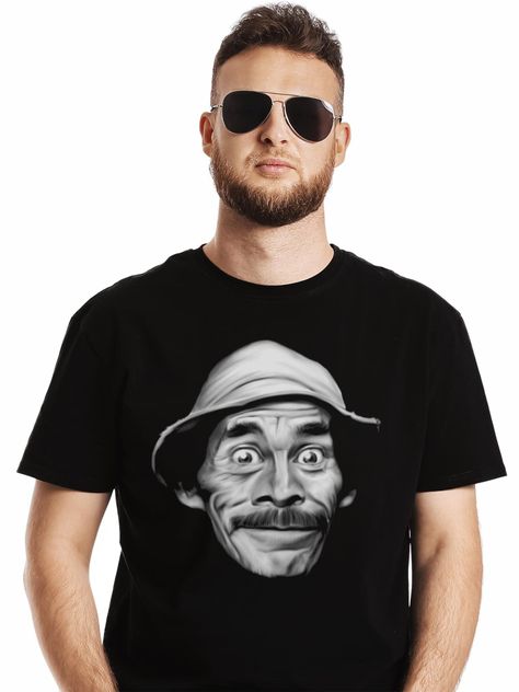 Polera Don Ramon Face Ojos Grandes-0