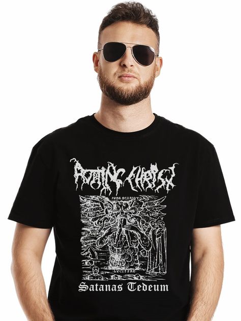 Polera Rotting Christ Satanas Tedeum-0