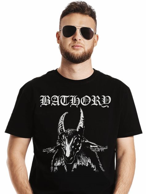 Polera Bathory Bathory Logo Blanco-0