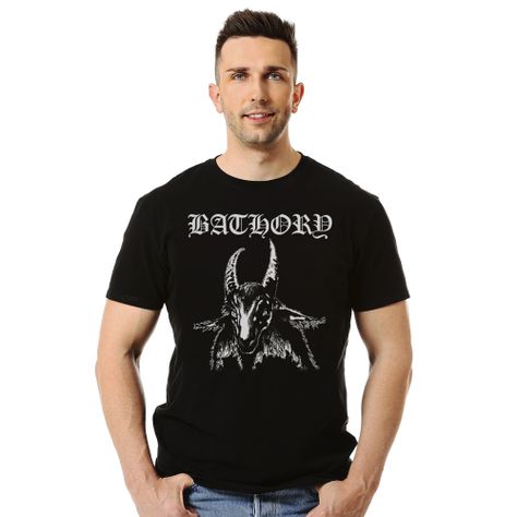 Polera Bathory Bathory Logo Blanco-1