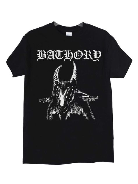 Polera Bathory Bathory Logo Blanco-2