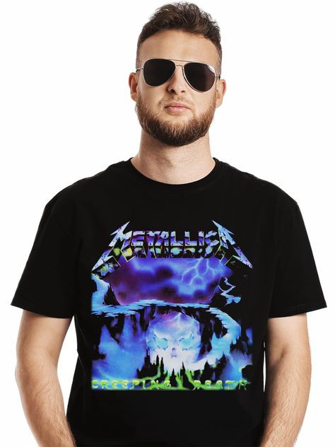 Polera Metallica Creeping Death-0
