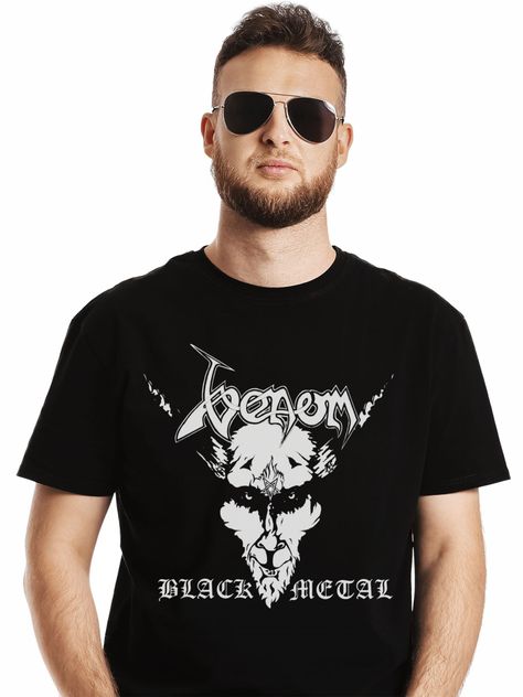 Polera Venom Black Metal-0