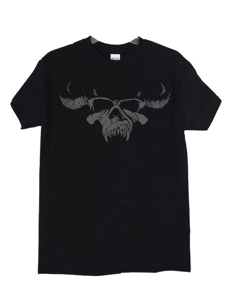 Polera Danzig Calavera Gris-2