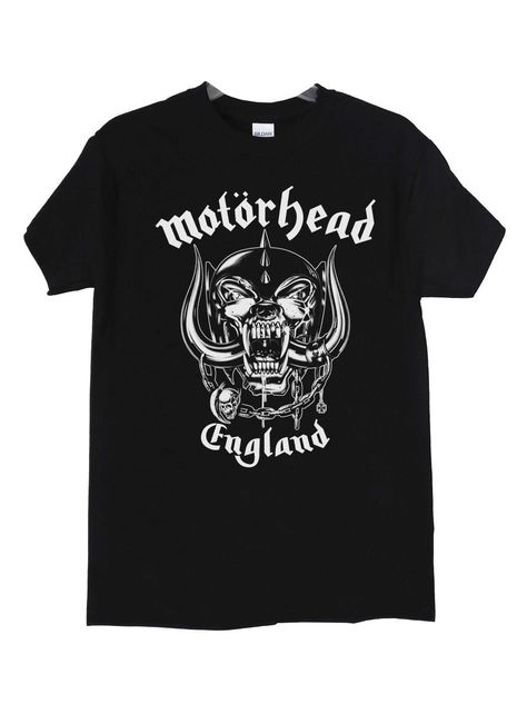 Polera Motorhead England Blanco-Negro-2