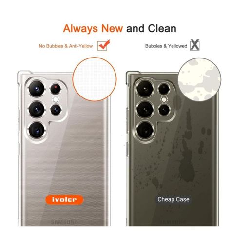 Carcasa Transparente Antigolpes para Samsung S25 Ultra -4