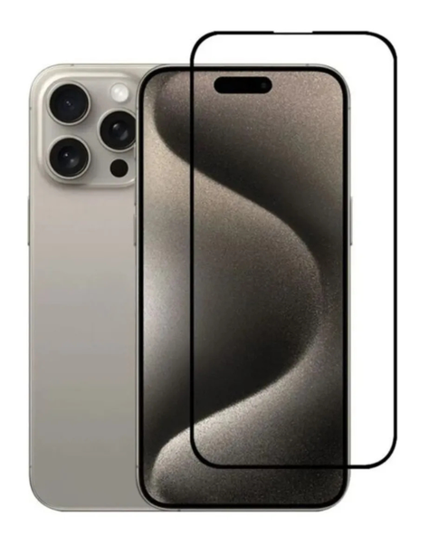 Lámina de vidrio completa para iPhone 15 Pro Max -0