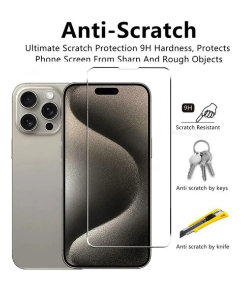 Lámina de vidrio completa para iPhone 15 Pro Max -1