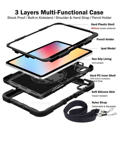Funda Antigolpes Armadura Para Samsung S9 11" -7