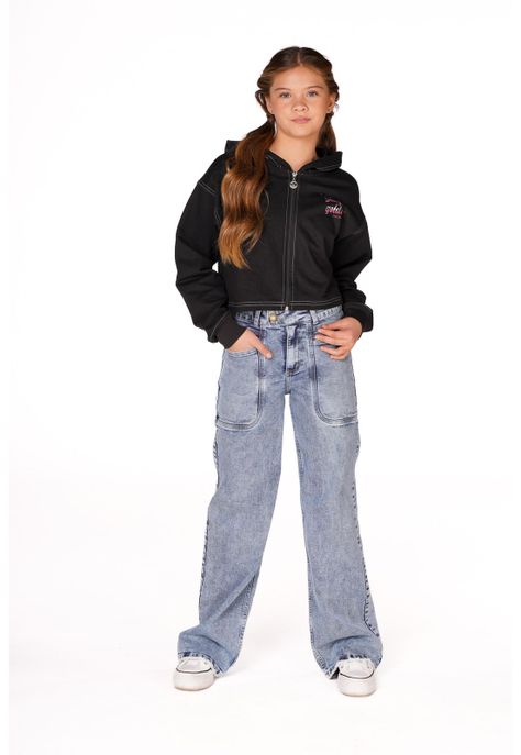 JEANS PETE WIDE PRETINA PASADA -0