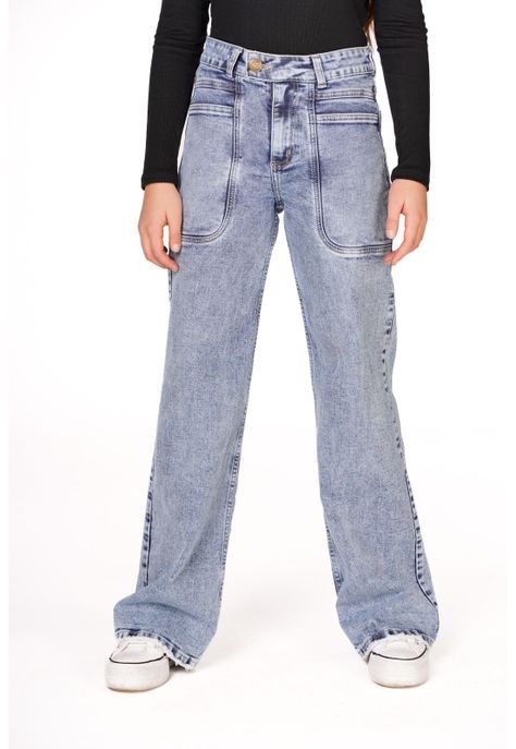 JEANS PETE WIDE PRETINA PASADA -1