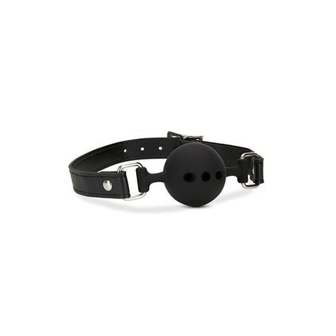Mordaza Ball Gag Transpirable – Noir-1