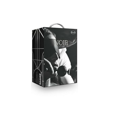 Mordaza Ball Gag Transpirable – Noir-0