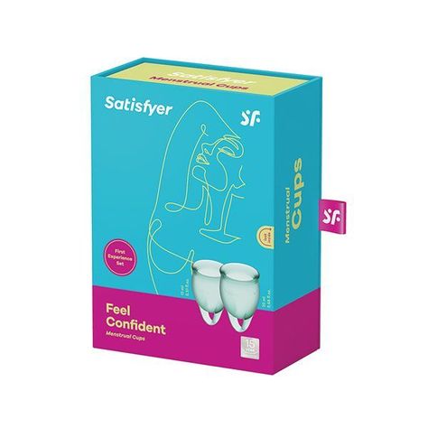Copa Menstrual Sentirse Confiada - Verde-0