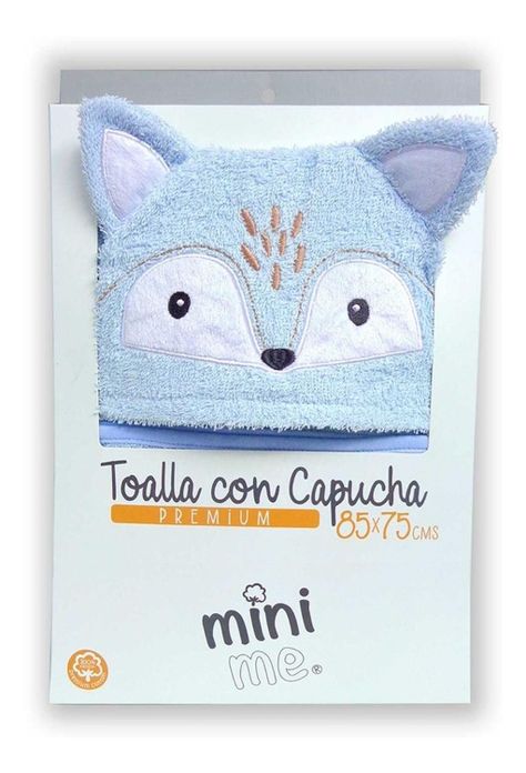 Toalla Capucha Premium Mini Me Para Bebés 100% Algodón-0