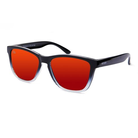 Lentes de Sol Reckless Fork Faded Black/Red uv 400-1
