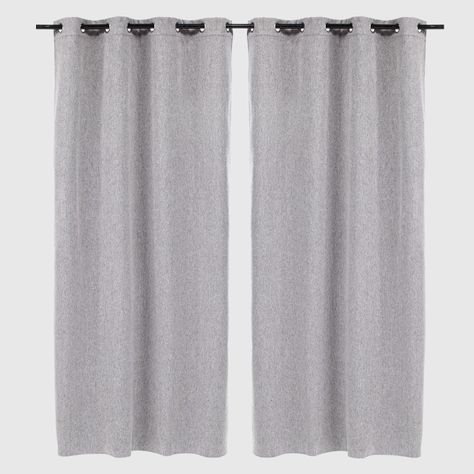 Cortina Blackout Fantasia Gris-0