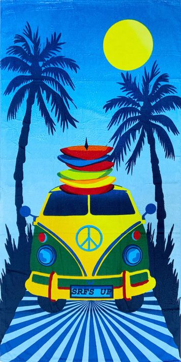 Toalla Playa DHOLER Estampada Combi-1