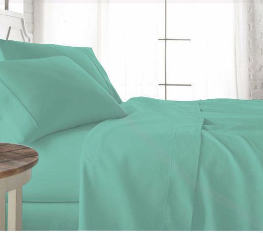 SABANA ZARINA LISA 2.5 PLAZAS TURQUESA-0