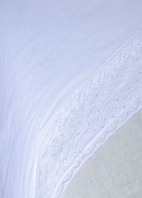 JUEGO DE SABANA BRODERIE BLANCA  KING 144 HILOS-3
