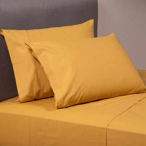 SABANA ZARINA LISA 2.5 PLAZAS MOSTAZA-0