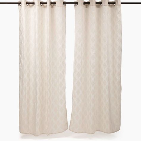 SET CORTINA NEW DAMASCO BEIGE-0