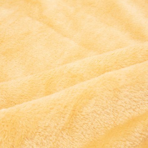 FRAZADA FLANNEL DOBLE AMARILLO 2 PLAZAS-2