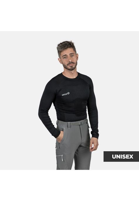 Camiseta Térmica Sarek Unisex Negro-2