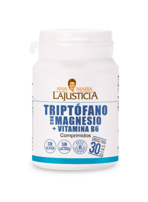 Triptófano con Magnesio y Vitamina B6 - Ana Maria Lajusticia-0