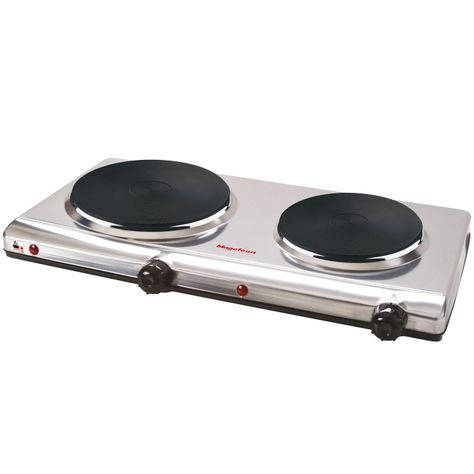 Cocina Electrica Magefesa Dinamic Inox Duo Mgf8022-0