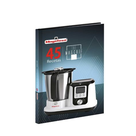 Robot De Cocina Magefesa Magchef Black Mgf4550-3