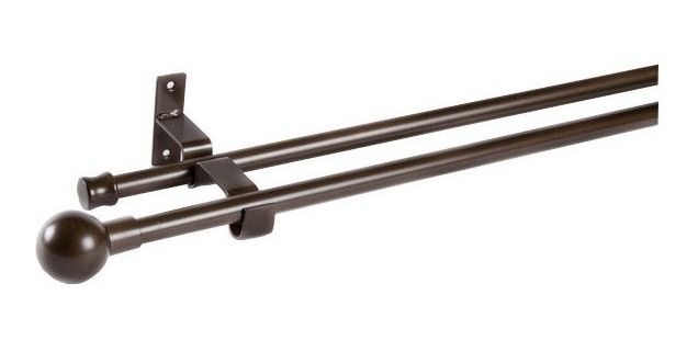 Set Extensible De 120-210 Cm Color Café Y Terminal Bola-1