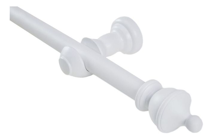 Set Simple De Madera Blanco 2.00 Mt Terminal King-0