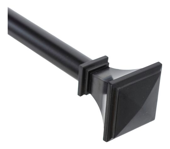Set Doble Extensible 200-250 Cm Color Negro Terminal Prisma-3