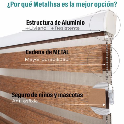 Roller Duo Zebra Día Y Noche Tabaco 160 X 250 Cm Premium-3