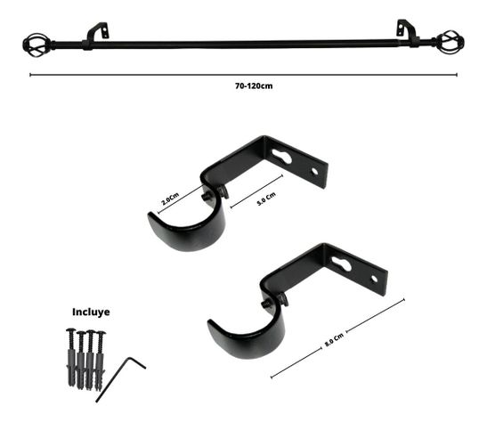Set Simple Extensible 70-120 Cm Color Orb Terminal Nido-4