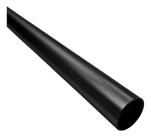 Barra De Metal Negro De 19 Mm X 1.50 Mt-0