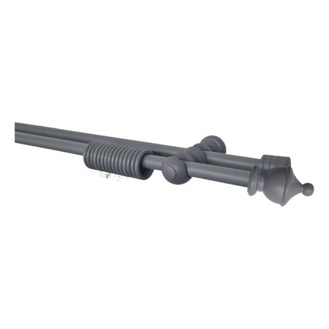Set Doble De Madera Color Gris Terminal King X 2.00 Mt-0