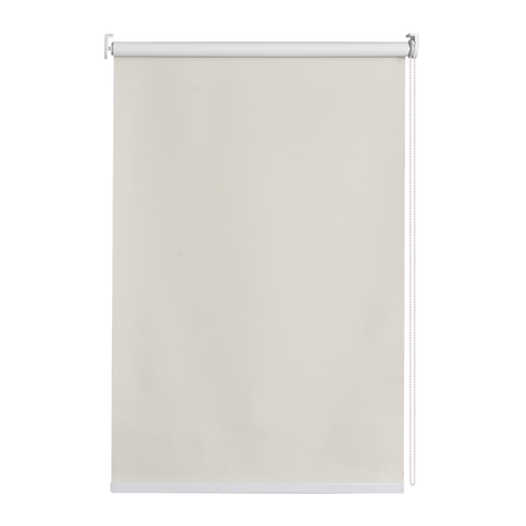 Cortina Roller Blackout Aura Beige 090X250 Cm-0