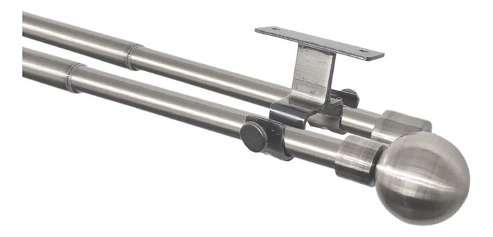 Set Extensible Techo 120-210 Cm Color Satín Terminal Bola-0