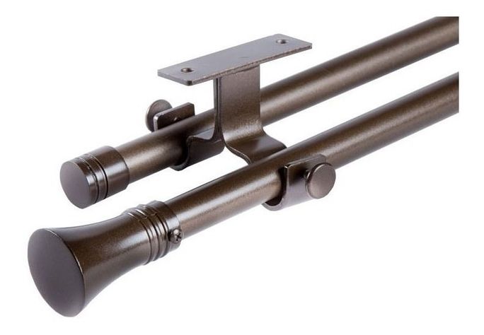 Set Extensible Techo 120-210 Cm Color Café Terminal Cónico-0