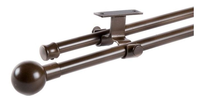 Set Extensible Techo 120-210 Cm Color Café Y Terminal Bola-0