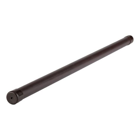 Barra Plastificada Café Para Closet 22 Mm X 1.80 Mt-0