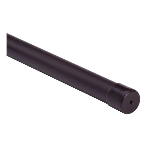 Barra Plastificada Café Para Closet 22 Mm X 1.80 Mt-2