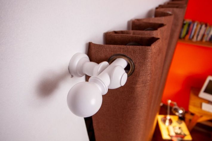 Set Simple De Madera Blanco 2.00 Mt Terminal Bola-3