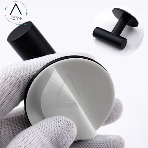 Set de Baño Inoxidable Negro 5 Piezas-2