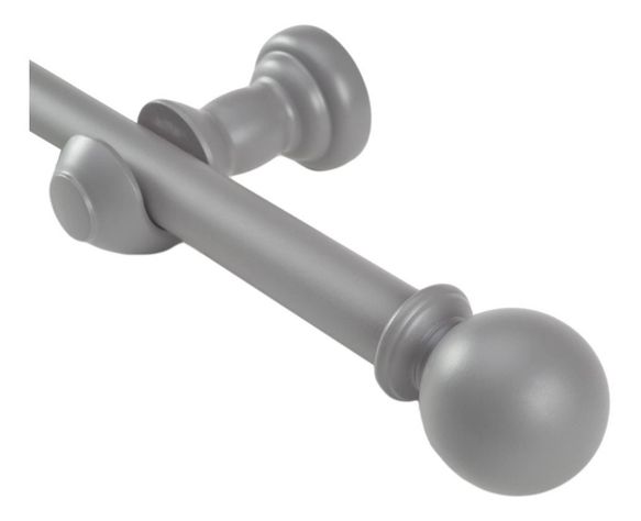 Set Simple De Madera Gris 1.50 Mt Terminal Bola-0