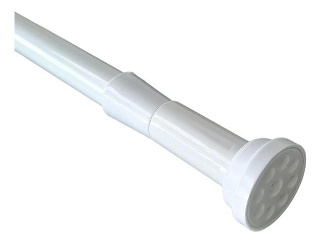 Barra Extensible Para Duchas 110 A 200 Cm Plastificado 25 Mm-2