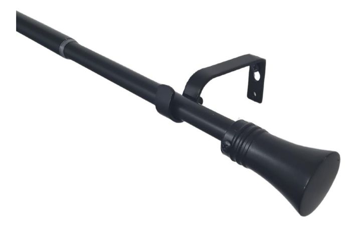 Set Simple Extensible 120-210 Cm Color Negro Terminal Cónico-0